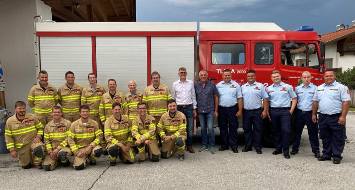 Übergabe TLF2000 an Feuerwehr Trnava